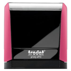 4913 Automat samotuszujący RÓŻOWY, PRINTY 58X22MM, TRODAT