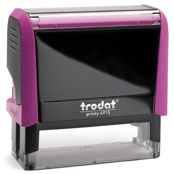 4915 RÓŻOWY, PRINTY 70X25MM, TRODAT