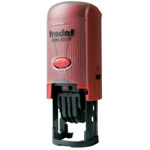 46119 DATOWNIK Z OKRĄGŁĄ PŁYTKĄ ŚR. 19 MM, DATA W WERSJI ISO, CZCIONKA 2,8 MM