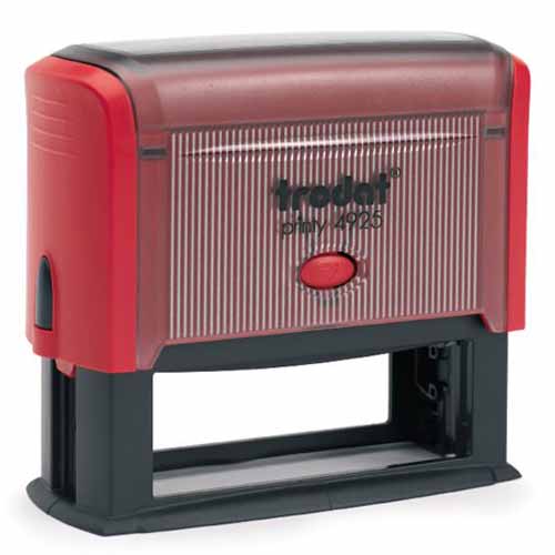 4925 PRINTY CZERWONY, 82X25 MM, TRODAT