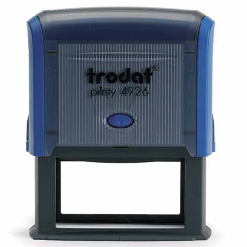 4926 PRINTY NIEBIESKI, 75X38 MM, TRODAT