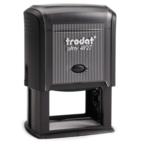 4927 PRINTY 60X40 MM, CZARNY, SAMOTUSZUJĄCY, TRODAT