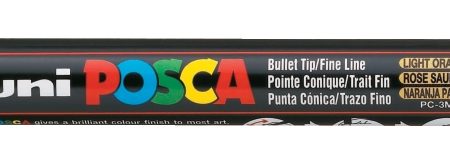 PC-3M JASNO-POMARAŃCZOWY MARKER POSCA UNI