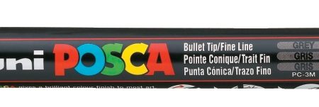 PC-3M SZARY MARKER POSCA UNI
