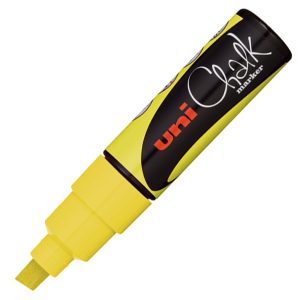 MARKER KREDOWY CHALK PWE-8K, ŻÓŁTY, UNI