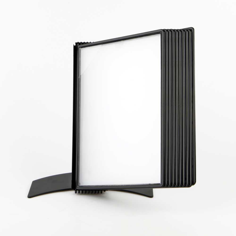 biurkowy system prezentacyjny black edition z 10 panelami easy load tarifold alibiuro.pl 64