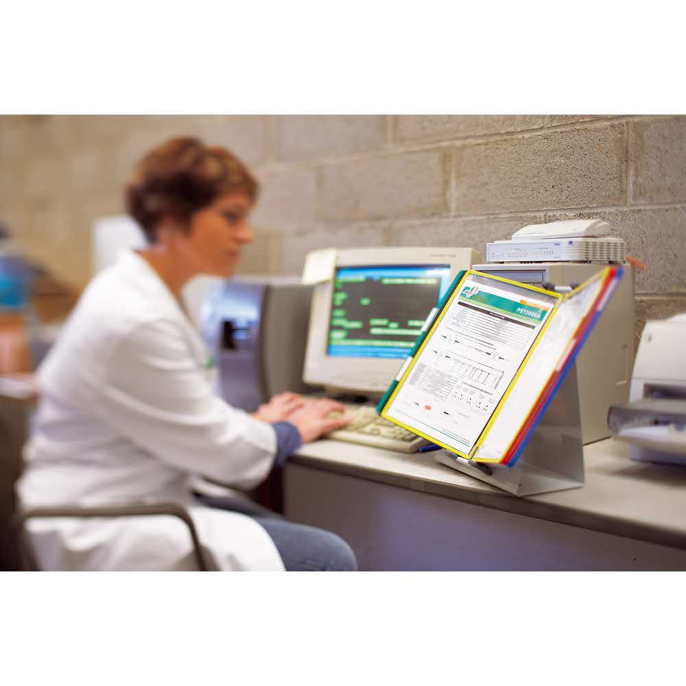 biurkowy system prezentacyjny tarifold a4 +10 paneli prezentacyjnych mix kolorów alibiuro.pl 18