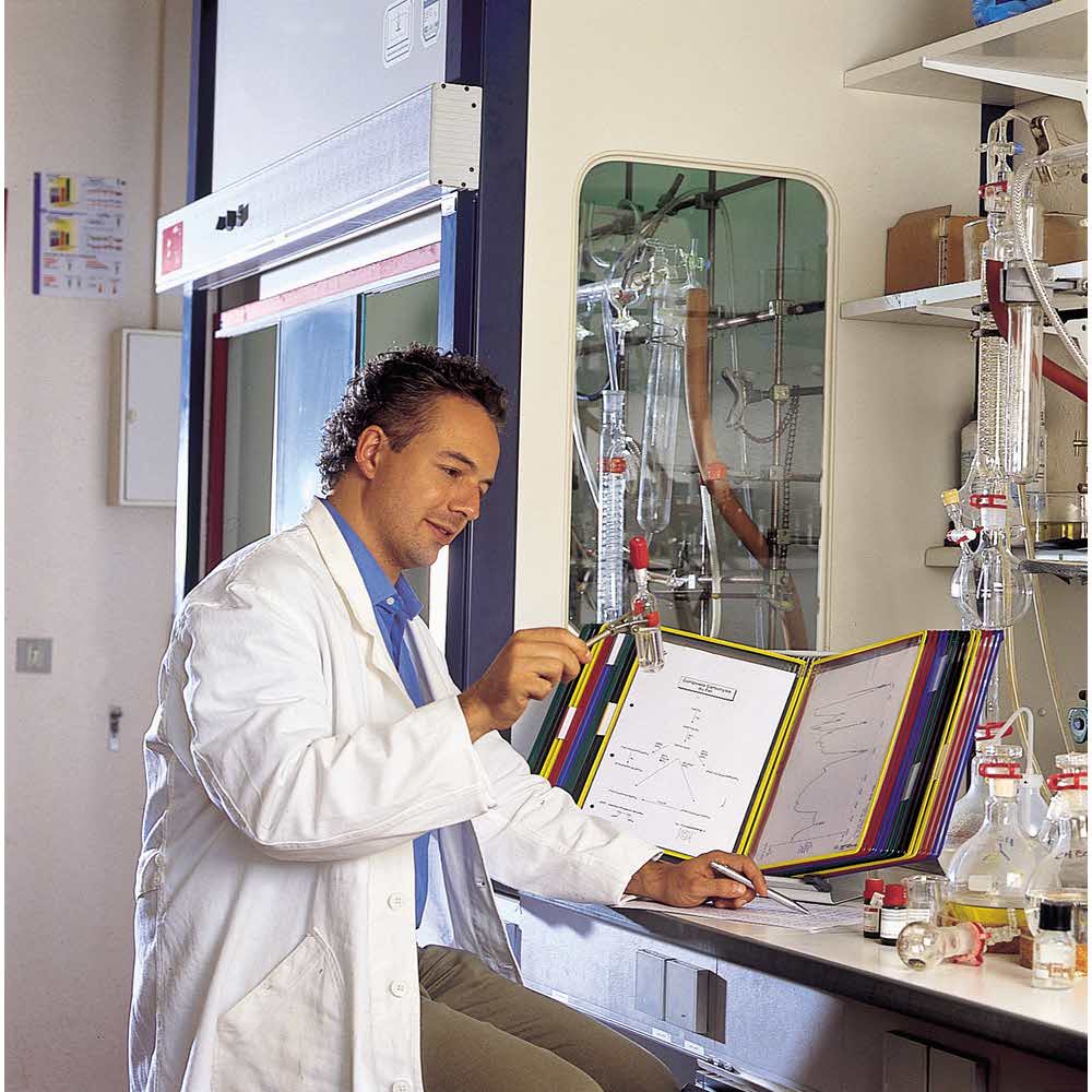 biurkowy system prezentacyjny tarifold a4 +30 paneli prezentacyjnych mix kolorów alibiuro.pl 62