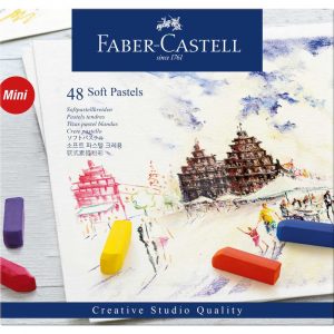creative studio mini pastele suche 48 sztopkartonowe faber castell alibiuro.pl 38