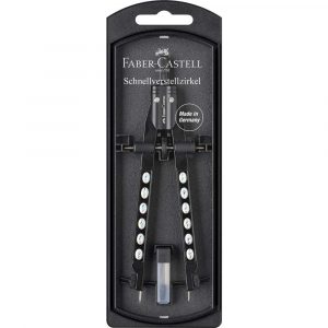 cyrkiel factory chromowany czarny faber castell alibiuro.pl 83