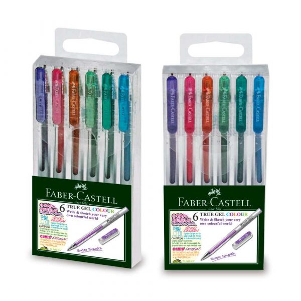 długopis true gel colour etui 6 sztfaber castell alibiuro.pl 90
