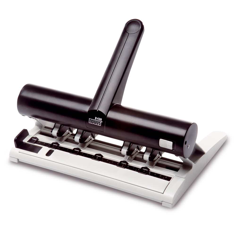 dziurkacz novus b430 wielootworowy szaro czarny alibiuro.pl 57