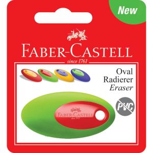 gumka oval pvc free mix kolorów blister 1sztfaber castell alibiuro.pl 31