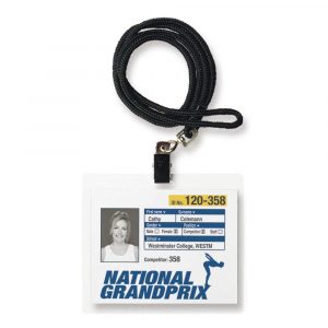 identyfikator kongresowy 3l x 10 sztz klipsem smycz 112x96mm alibiuro.pl 58