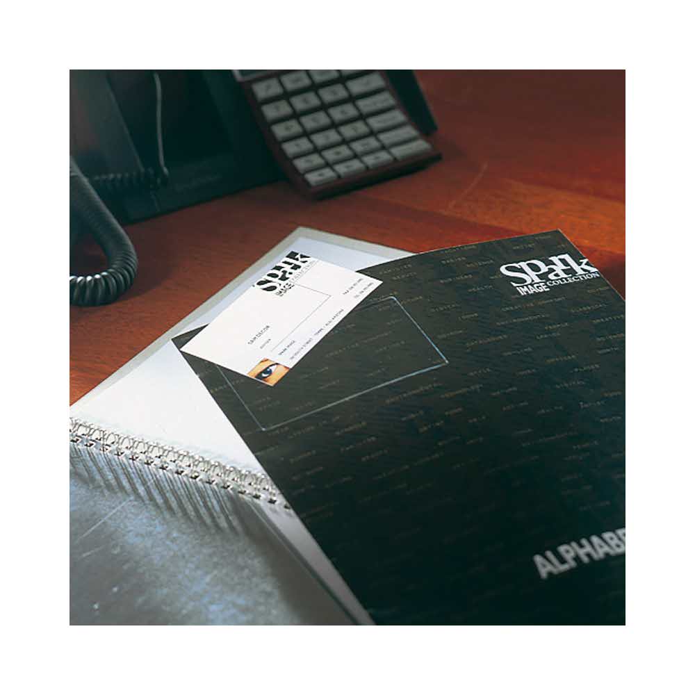 kieszeń samoprzylepna 3l x 10 sztna wizytówki otwierana wzdłuż 105x60mm alibiuro.pl 61