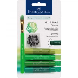 kredki akwarelowe gelatos 4 sztzielone faber castell alibiuro.pl 17