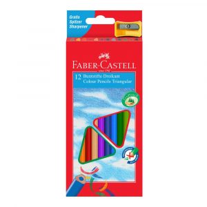 kredki eco colour trójkątne 12 koltemperówka opakowanie karton faber castell alibiuro.pl 91