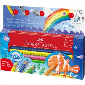 kredki jumbo grip zestaw do malowania underwater world faber castell alibiuro.pl 98