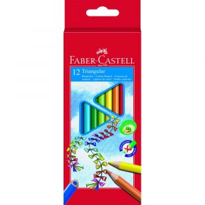 kredki trójkątne 12 kolopakowanie karton faber castell alibiuro.pl 52