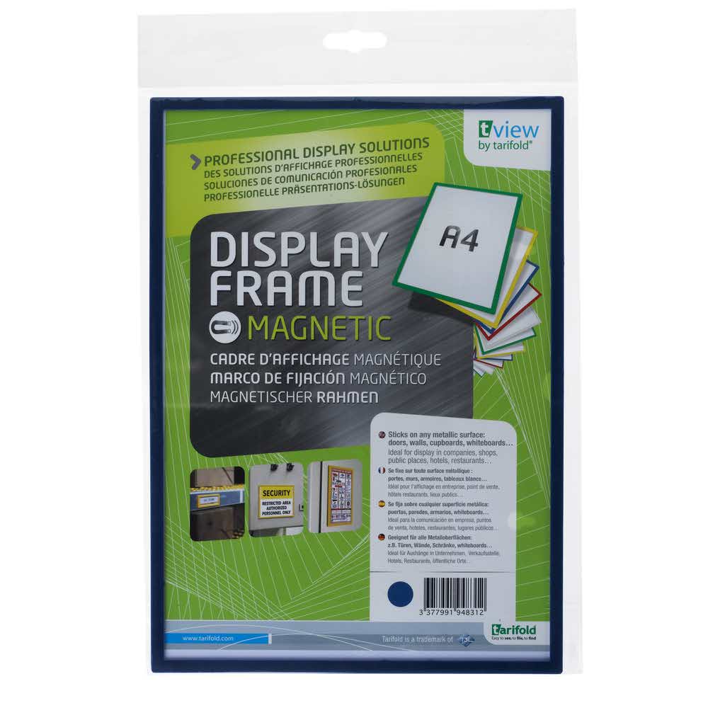 magnetyczny identyfikator naścienny a4 tarifold niebieski alibiuro.pl 12