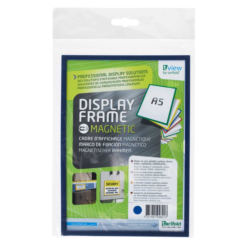 magnetyczny identyfikator naścienny a5 tarifold niebieski alibiuro.pl 6