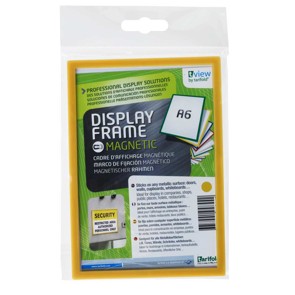 magnetyczny identyfikator naścienny a6 tarifold żółty alibiuro.pl 37