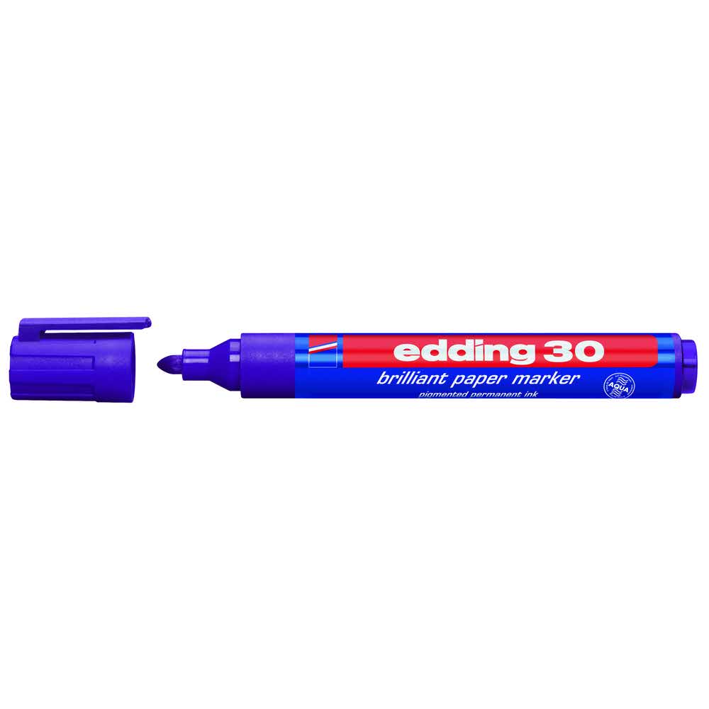 marker edding brilliant do papieru okr.końc.15 3mm fioletowy alibiuro.pl 83