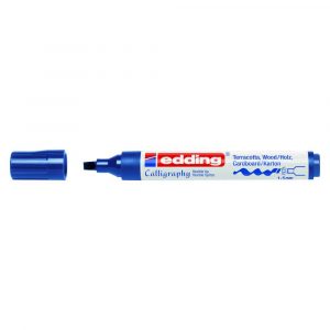 marker edding do kaligrafii 1 5mm niebieski stalowy alibiuro.pl 80