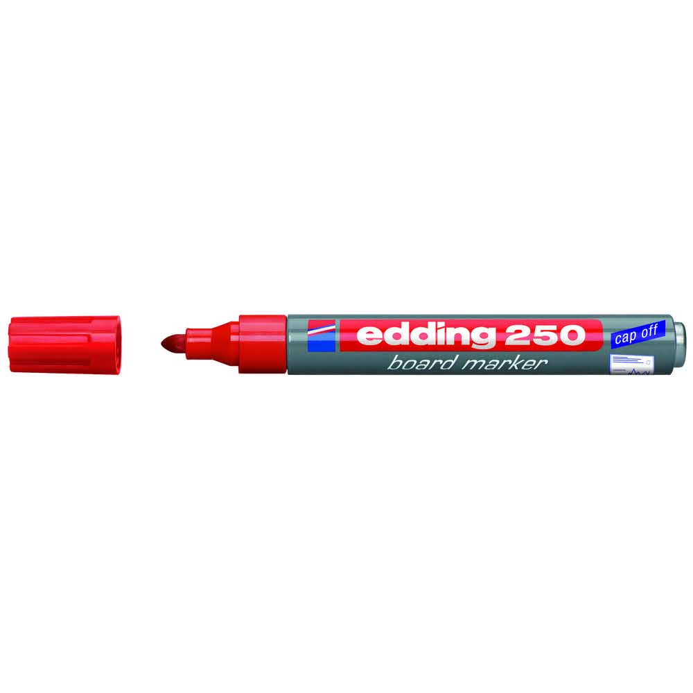 marker edding do tablic okrągła końcówka 15 3mm czerwony alibiuro.pl 45