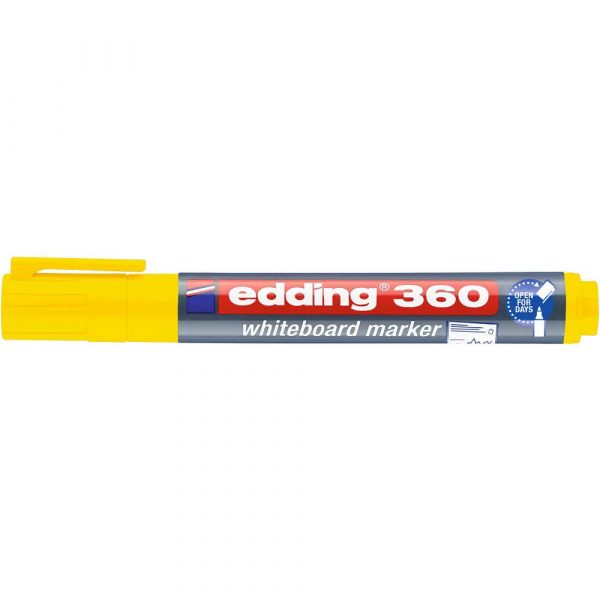 marker edding do tablic okrągła końcówka 15 3mm żółty alibiuro.pl 70
