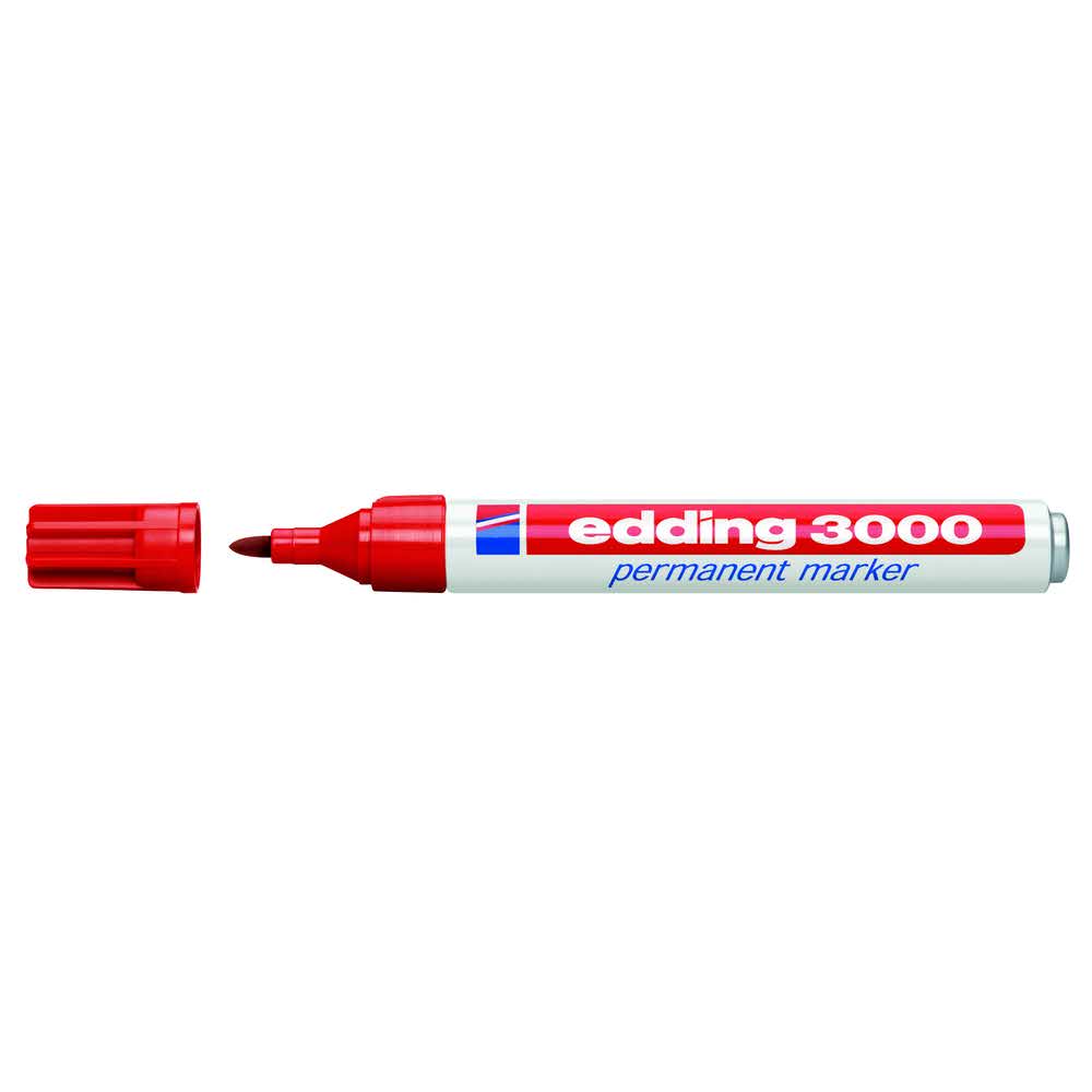 marker edding permanentny okrągła końcówka 15 3mm czerwony alibiuro.pl 62