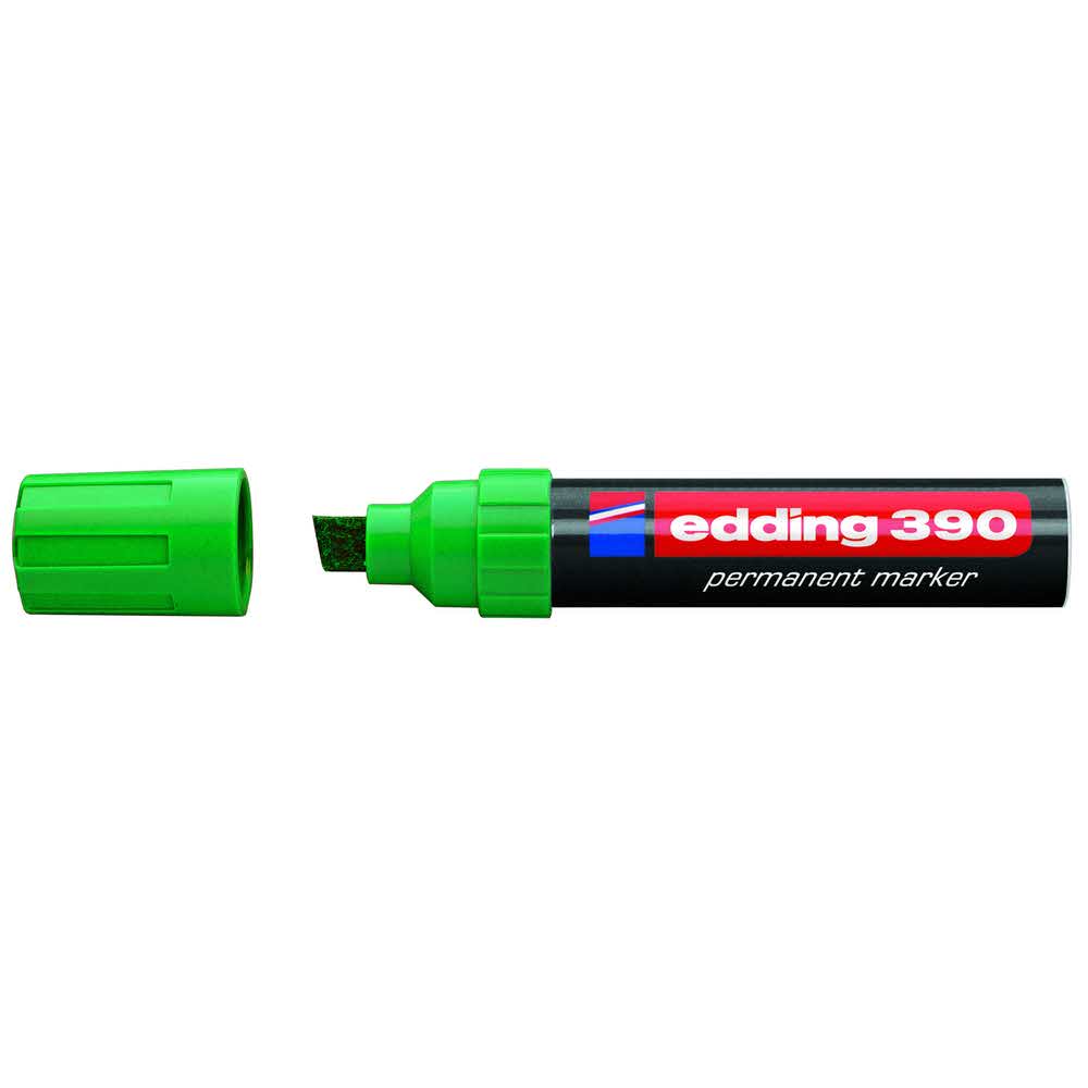 marker edding permanentny ścięta końcówka 4 12mm zielony alibiuro.pl 22