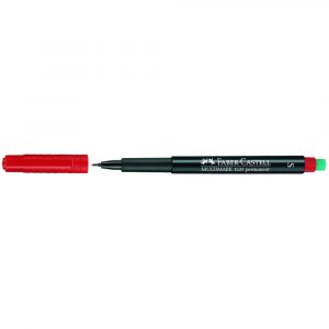 multimark ohp permanentny s czerwony faber castell alibiuro.pl 30