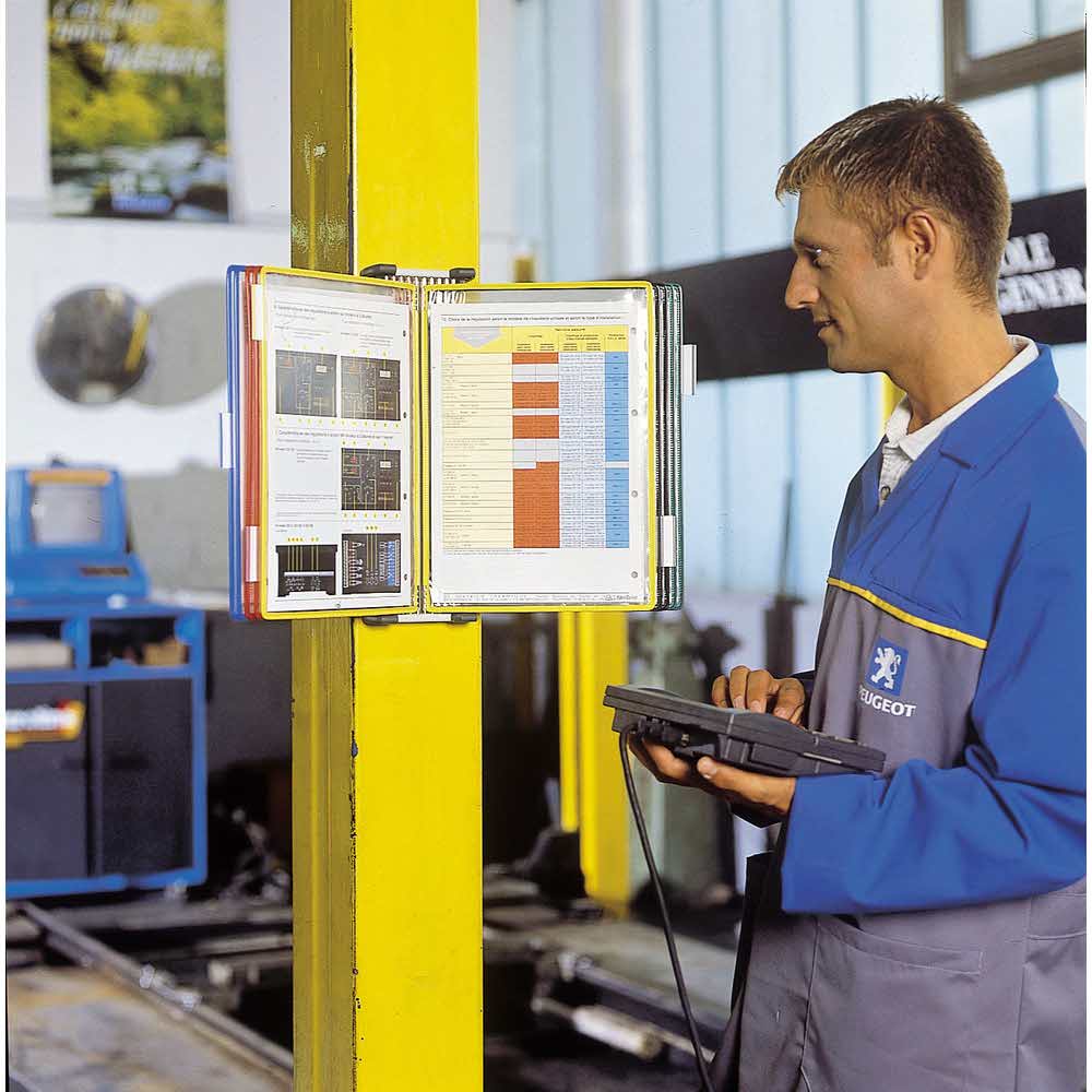 naścienny system prezentacyjny tarifold a4 +10 paneli prezentacyjnych mix kolorów alibiuro.pl 19