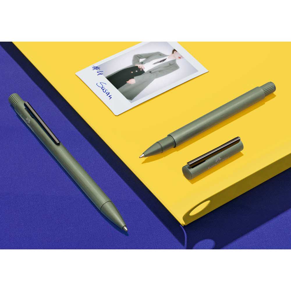 neo slim aluminium długopis olive green faber castell alibiuro.pl 63