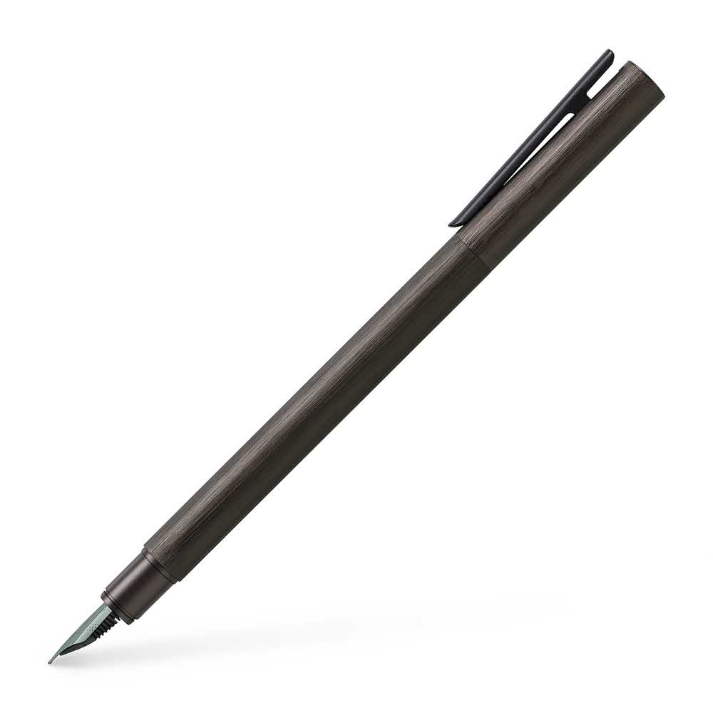 neo slim aluminium pióro wieczne gunmetal f faber castell alibiuro.pl 62