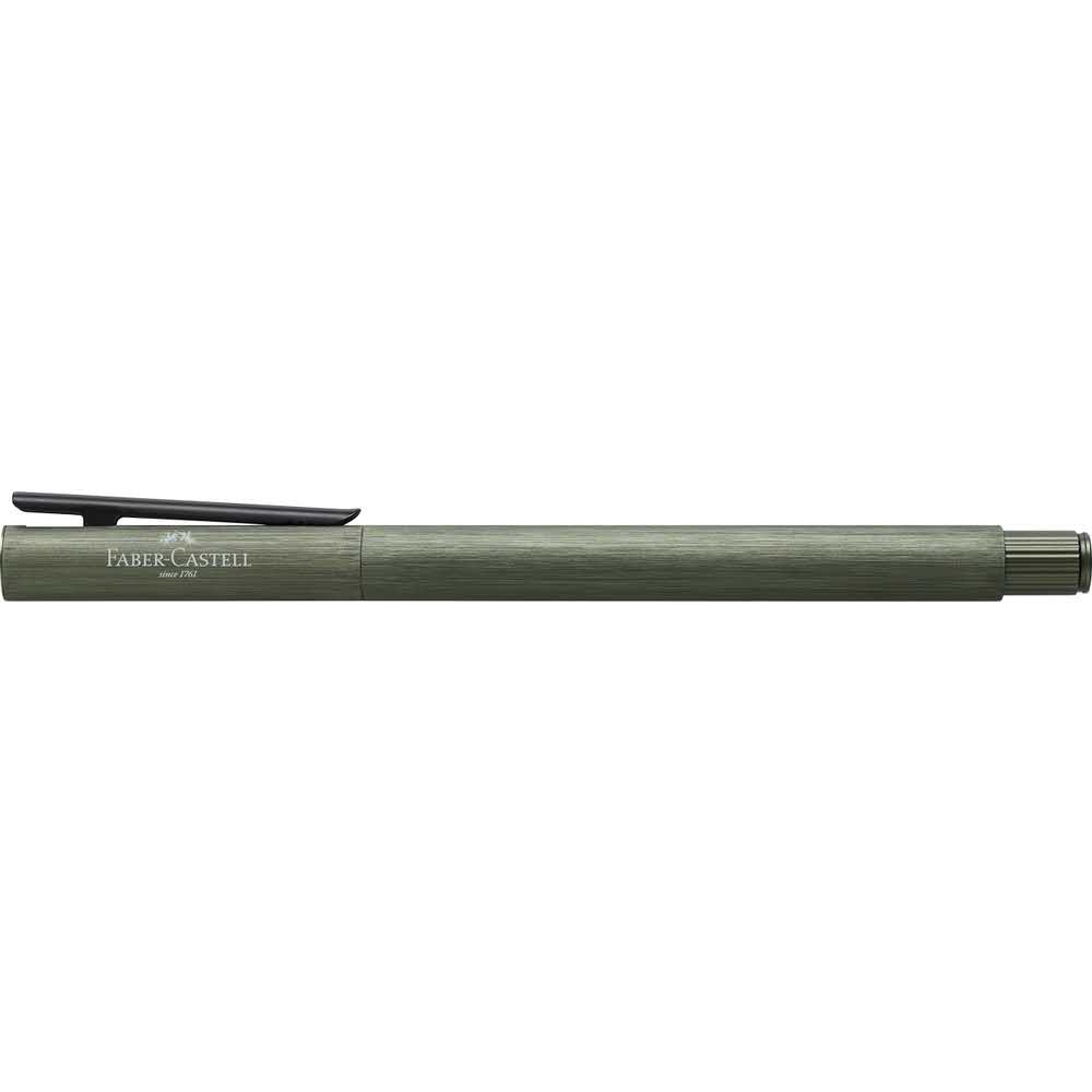 neo slim aluminium pióro wieczne olive green f faber castell alibiuro.pl 0