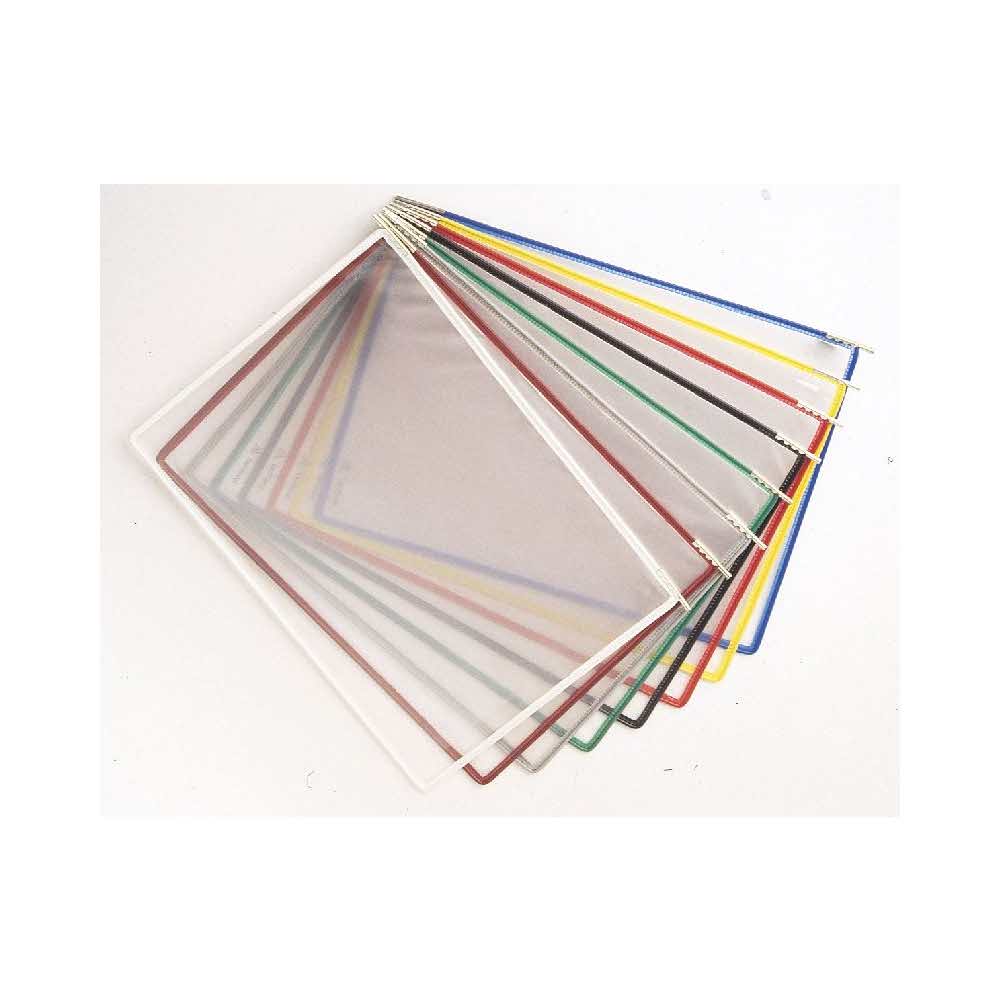 obrotowe panele prezentacyjne stainless steel szczelne a4 5 sztczerwone alibiuro.pl 69