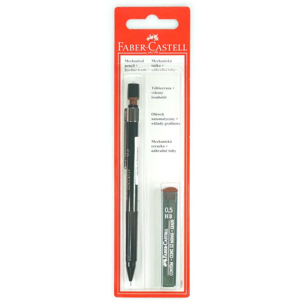 ołówek automatyczny contura 05mm 1 szt+grafity 05mm hb blister faber castell alibiuro.pl 18