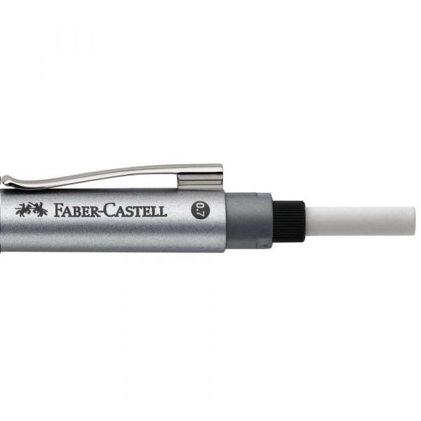 ołówek automatyczny grip 2011 07mm srebrny faber castell alibiuro.pl 73
