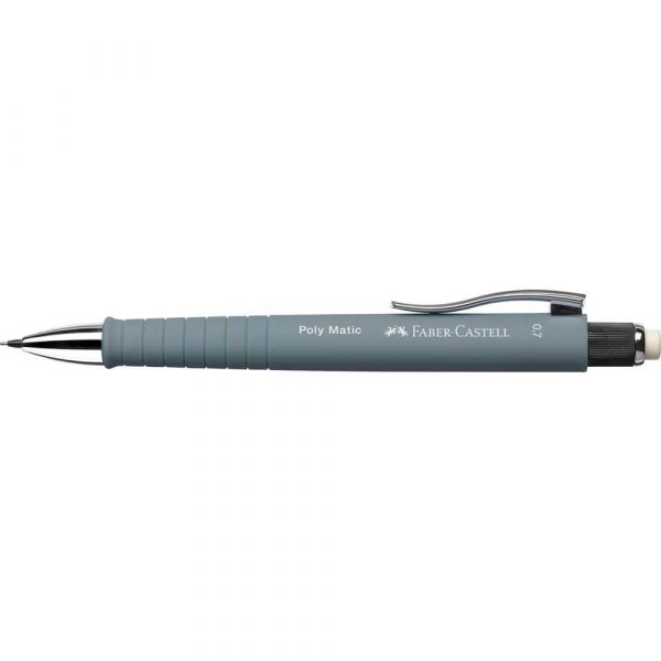 ołówek automatyczny poly matic 07mm szary faber castell alibiuro.pl 73
