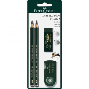 ołówek castell 9000 jumbo blister zest2 ołówki gumka tempfaber castell alibiuro.pl 34