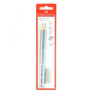 ołówek grip 2001 hbb 2 sztgumka nakładka szara 1 sztblister faber castell alibiuro.pl 39