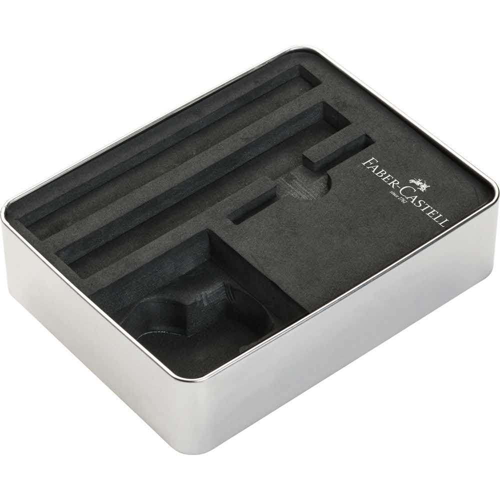 opakowanie upominkowe metalowe na 2 instrumenty piśmienne konwerter i atrament puste faber castell alibiuro.pl 12