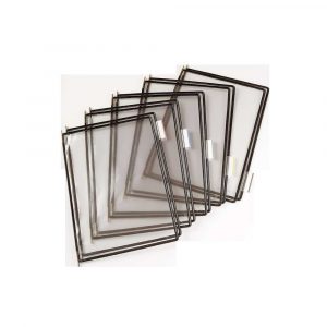 panel prezentacyjny poziomy tarifold a3 10 sztotwarcie z góry czarny alibiuro.pl 17