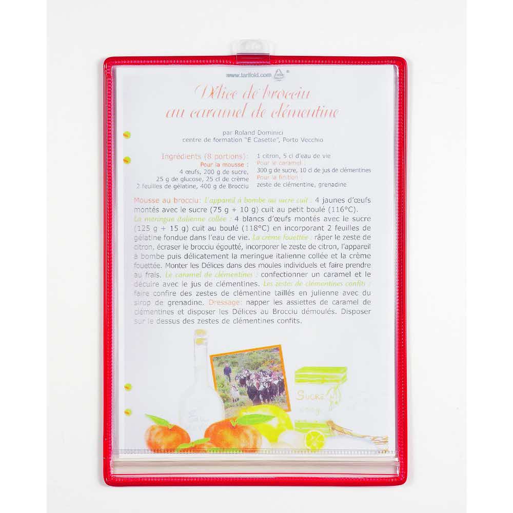 panel prezentacyjny safety z uszkiem tarifold a4 5 sztszczelny bordowy alibiuro.pl 69