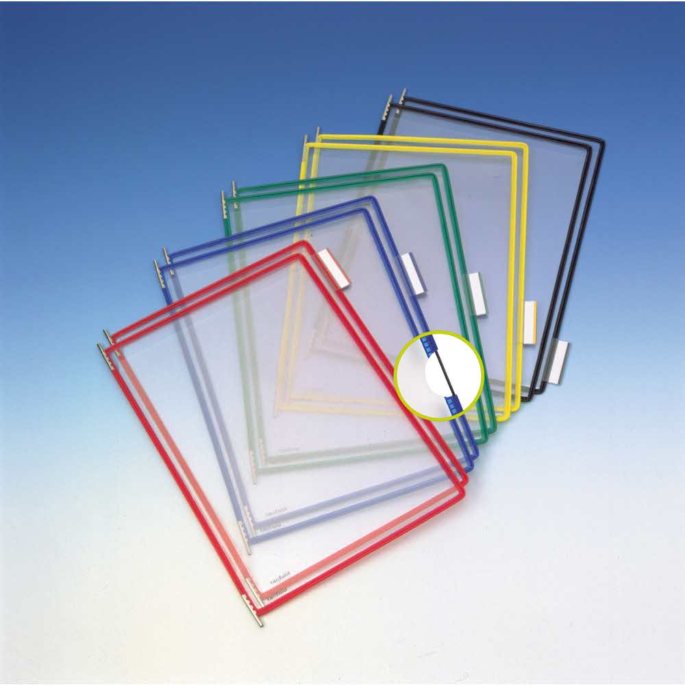 panel prezentacyjny tarifold a4 10 sztotwarcie z góry kolor zielony alibiuro.pl 30