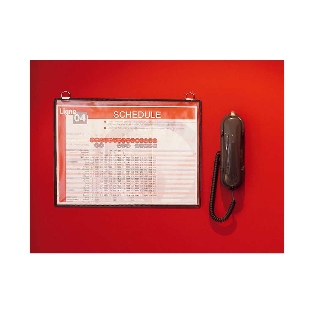 panel prezentacyjny z 2 uszkami tarifold a3 5 sztpoziomy czerwony alibiuro.pl 47