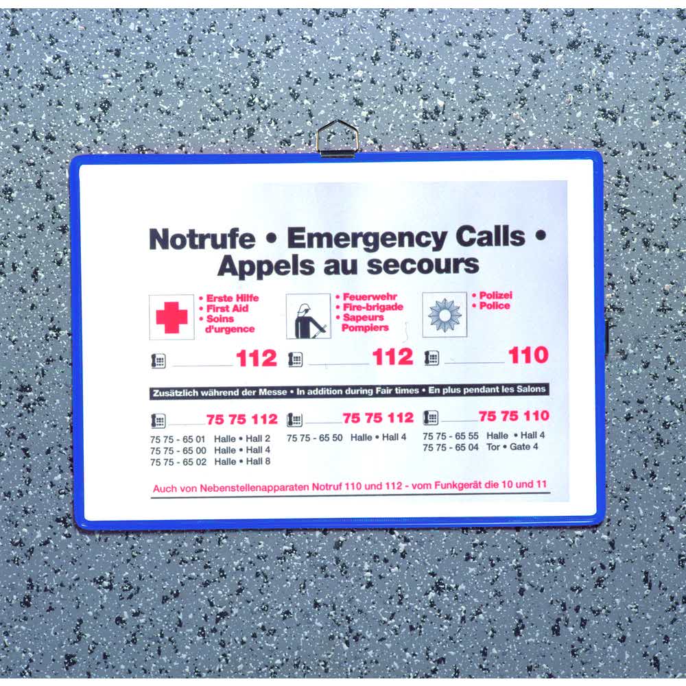 panel prezentacyjny z uszkiem tarifold a5 5 sztpoziomy niebieski alibiuro.pl 90