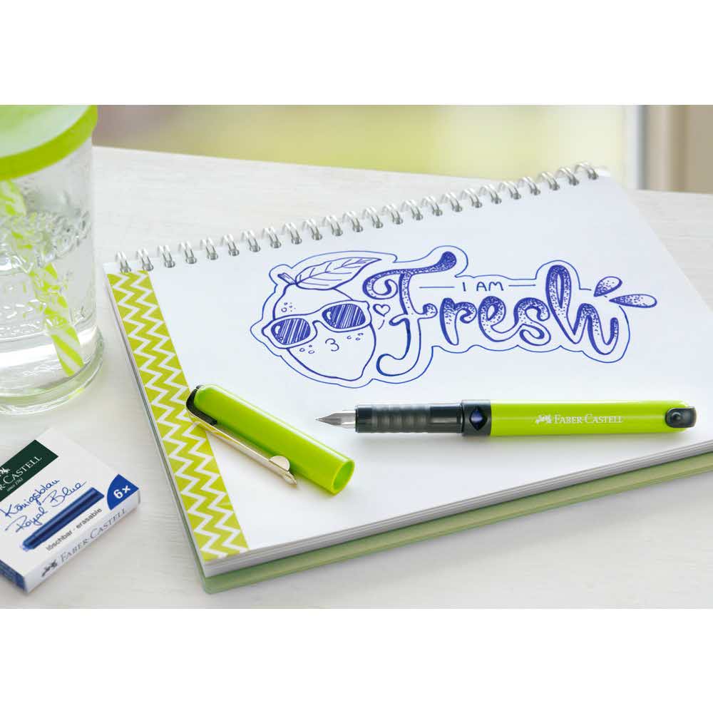 pióro szkolne fresh jasnozielone faber castell alibiuro.pl 60